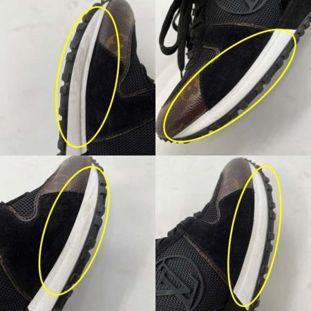  LOUIS VUITTON ルイヴィトン ランアウェイ・ライン スニーカー  35.1/2  BM0222 ブラウン×ブラック