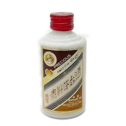 ◆◆  貴州茅台酒 マオタイ酒 中国酒 ミニボトル 53% 50ml 古酒 ゴールドラベル Nランク 未開栓