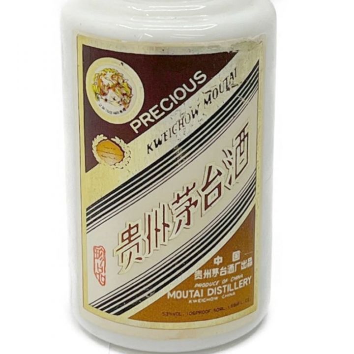 貴州茅台酒 マオタイ酒 中国酒 ミニボトル 53% 50ml 古酒 ゴールドラベル 未開栓｜中古｜なんでもリサイクルビッグバン