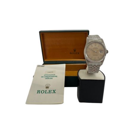  ROLEX ロレックス デイトジャスト　S番　腕時計　メンズ 16234
