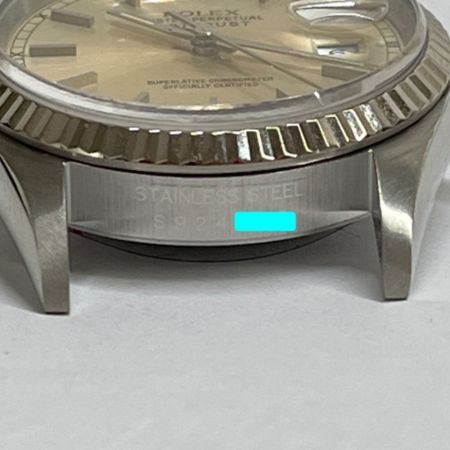  ROLEX ロレックス デイトジャスト　S番　腕時計　メンズ 16234