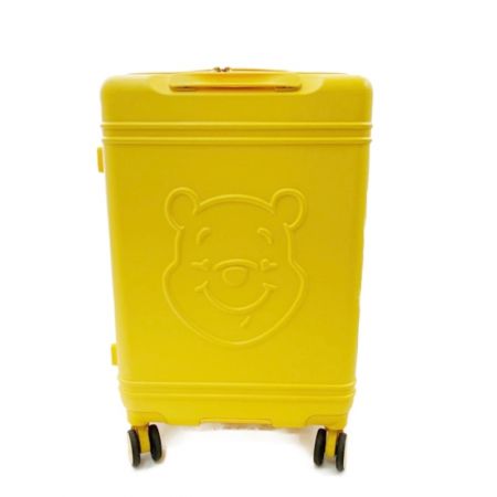  Disney ディズニー スーツケース 　プーさんフェイスイエロー　Mサイズ HAP2212-55 DN46 イエロー