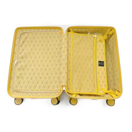  Disney ディズニー スーツケース 　プーさんフェイスイエロー　Mサイズ HAP2212-55 DN46 イエロー