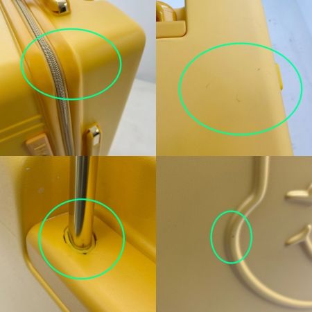  Disney ディズニー スーツケース 　プーさんフェイスイエロー　Mサイズ HAP2212-55 DN46 イエロー