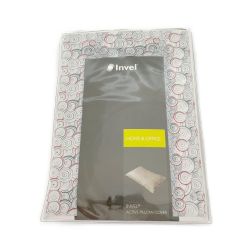 ◆◆ lnvel  MIG３枕カバー ベージュ x ゴールド Sランク