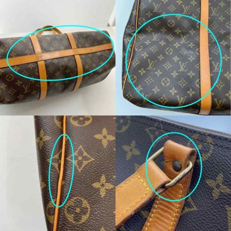  LOUIS VUITTON ルイヴィトン フラネリー50　モノグラム　ボストンバッグ M51116 ブラウン