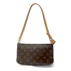 ◆◆ LOUIS VUITTON ルイヴィトン ポーチ　モノグラム　ポシェット・アクセソワール M51980 ブラウン Bランク