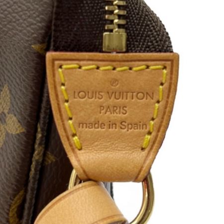  LOUIS VUITTON ルイヴィトン ポーチ　モノグラム　ポシェット・アクセソワール M51980 ブラウン