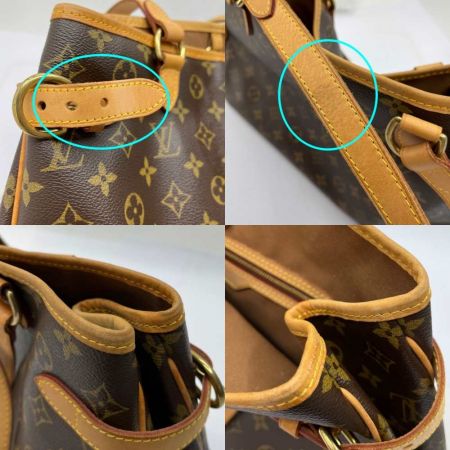 LOUIS VUITTON ルイヴィトン バティニョール・オリゾンタル　バッグ　モノグラム M51154 ブラウン