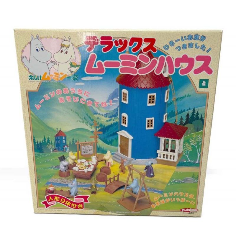 中古】 デラックス ムーミンハウス 箱付き 皿・パパのパイプ欠品｜総合 