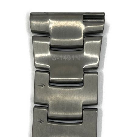  CASIO カシオ 腕時計 PRO TREK　チタンベルトのみ 黒(濃いグレー)