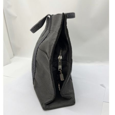  HERMES エルメス トートバッグ エールラインMM カデナ付 グレー