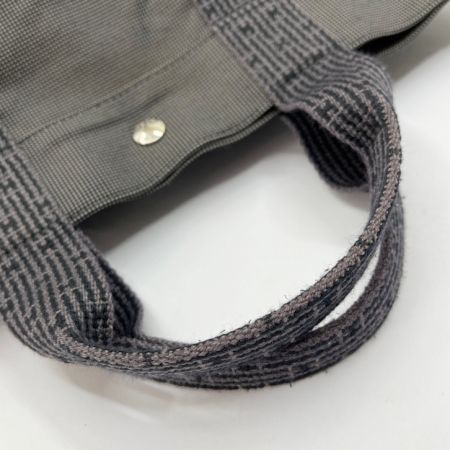  HERMES エルメス トートバッグ エールラインMM カデナ付 グレー