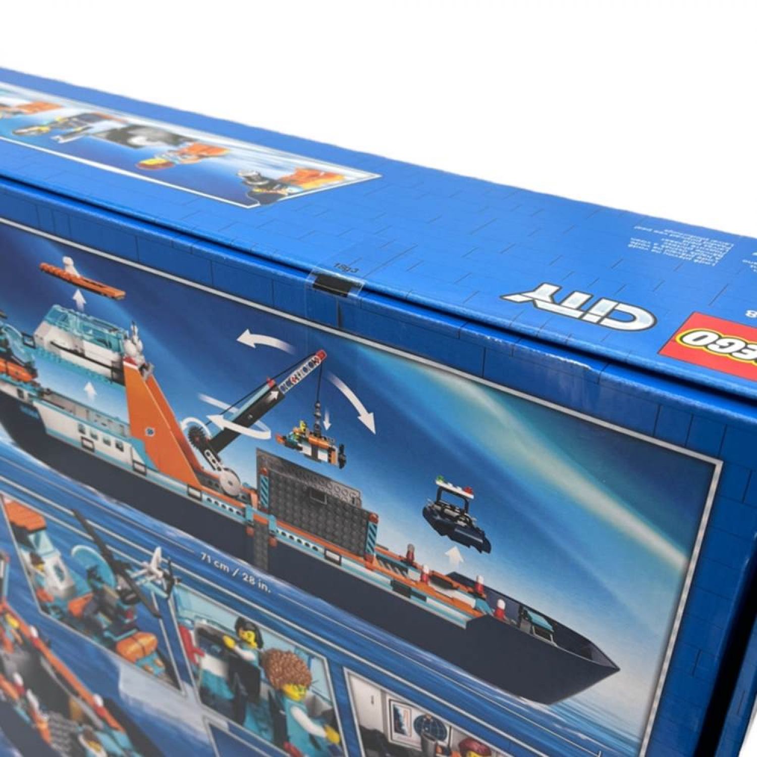 中古】 LEGO レゴブロック レゴシティ 北極探検船 冒険 アドベンチャー