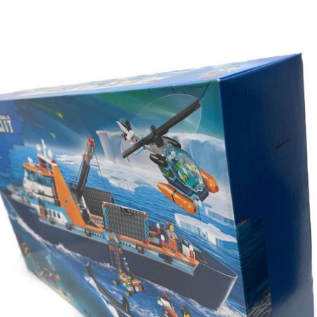  LEGO レゴブロック レゴシティ　北極探検船　冒険　アドベンチャー ボート 60368