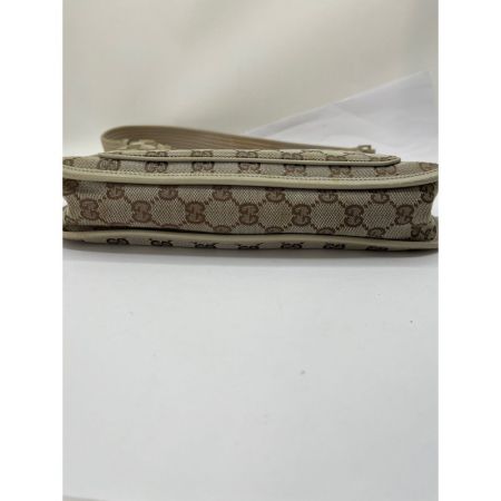  GUCCI グッチ ショルダーバッグ　肩掛け　GG　キャンバス 001･4198 ベージュ