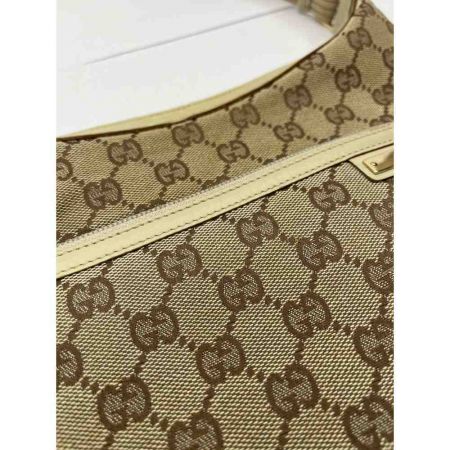  GUCCI グッチ ショルダーバッグ　肩掛け　GG　キャンバス 001･4198 ベージュ