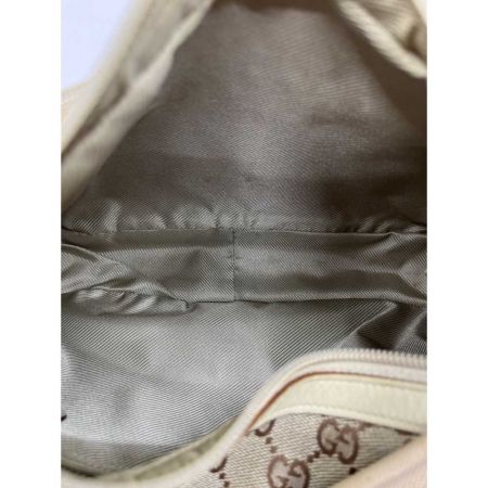  GUCCI グッチ ショルダーバッグ　肩掛け　GG　キャンバス 001･4198 ベージュ