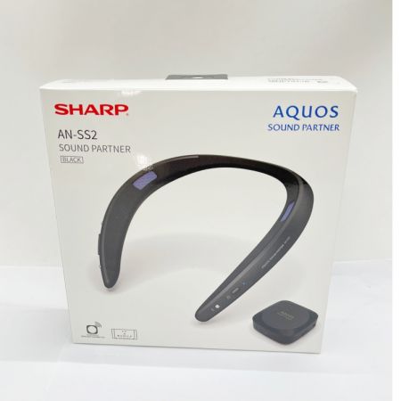  SHARP シャープ ヘッドホン ワイヤレスネックスピーカー  AN-SS2 ブラック