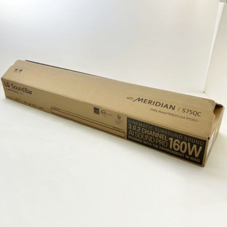  LG エルジー ディオ機器 スピーカー　ワイヤレス サウンドバー LG 160W Blue Tooth機能  S75QC