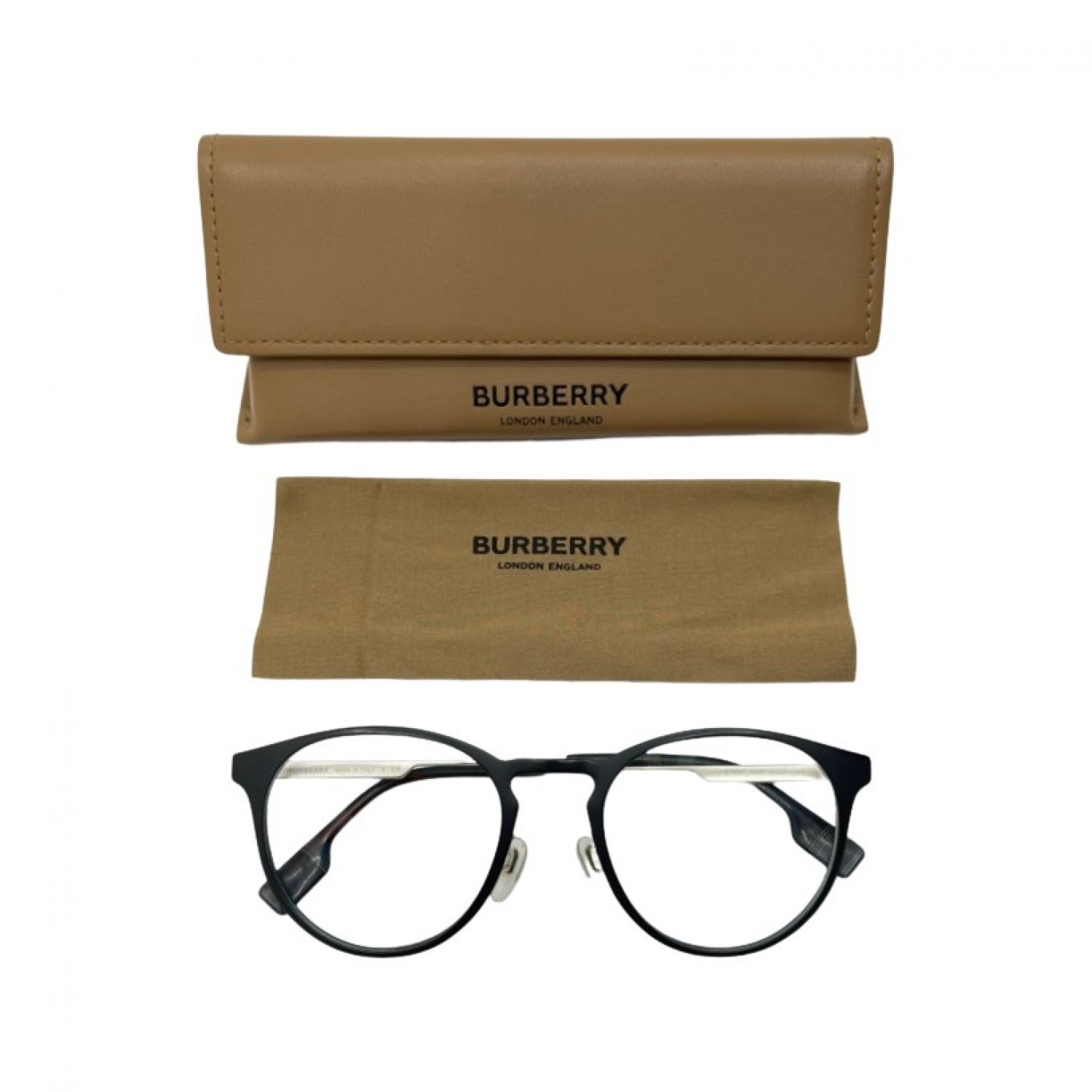 ◇◇BURBERRY バーバリー アイウェア 眼鏡フレーム 51□21 145 B 1360