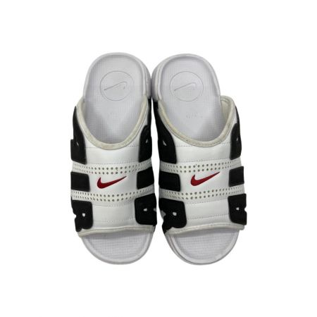  NIKE ナイキ サンダル　28ｃｍ　エアモアアップテンポ スライド AIR MORE UPTEMPO SLIDE FB7818-100 FB7818-100 ホワイト×ブラック