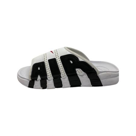  NIKE ナイキ サンダル　28ｃｍ　エアモアアップテンポ スライド AIR MORE UPTEMPO SLIDE FB7818-100 FB7818-100 ホワイト×ブラック