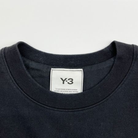  Y-3 ワイスリ クラシック バックロゴ クルーネック スウェット Mサイズ FN3371 ブラック