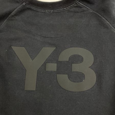  Y-3 ワイスリ クラシック バックロゴ クルーネック スウェット Mサイズ FN3371 ブラック