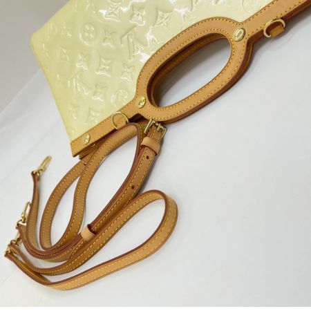  LOUIS VUITTON ルイヴィトン ノワゼット ロクスバリー・ドライブ パテントレザー M91372 イエロー