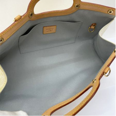  LOUIS VUITTON ルイヴィトン ノワゼット ロクスバリー・ドライブ パテントレザー M91372 イエロー