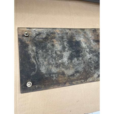   国鉄　ナンバープレート　蒸気機関車　79667 型式9600　砲金製