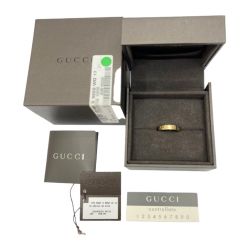◆◆ GUCCI グッチ 750　 K18 4.0g アイコンリング　指輪　12号 Bランク