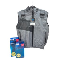 ◆◆  空調風神服　Mサイズ　ファン・バッテリーセット RD9390PJ/RD9310PH グレー Sランク