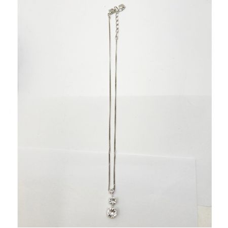   スワロフスキー　ネックレス・ピアス　２点セット　大粒