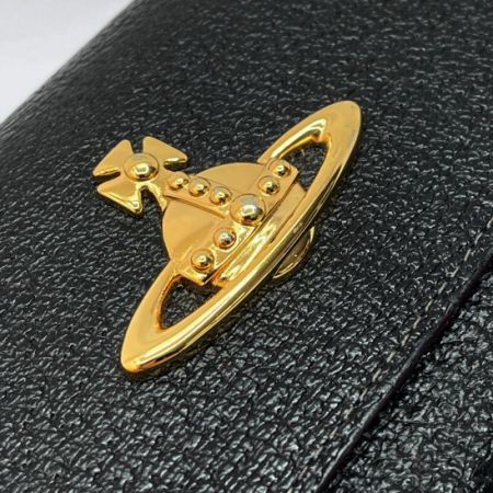  Vivienne Westwood ヴィヴィアン・ウエストウッド 二つ折り財布　がま口 ブラック