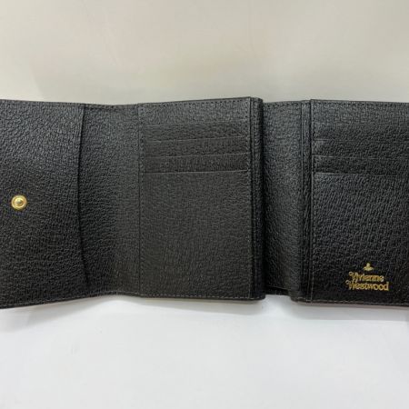  Vivienne Westwood ヴィヴィアン・ウエストウッド 二つ折り財布　がま口 ブラック