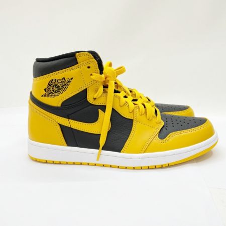  NIKE ナイキ エアジョーダン1 ハイ OG パラン ハイカットスニーカーシューズ 　27.5cm 555088-701 イエロー