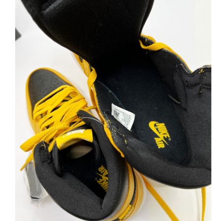  NIKE ナイキ エアジョーダン1 ハイ OG パラン ハイカットスニーカーシューズ 　27.5cm 555088-701 イエロー