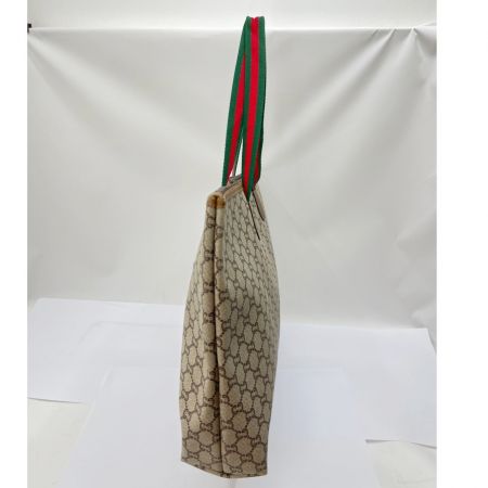  GUCCI グッチ グッチプラス　トートバッグ 　スライダー取れ ベージュ