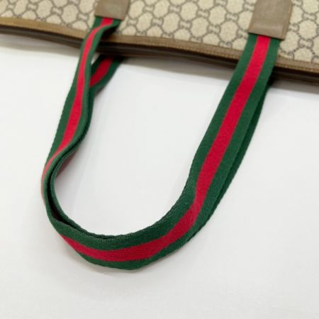  GUCCI グッチ グッチプラス　トートバッグ 　スライダー取れ ベージュ