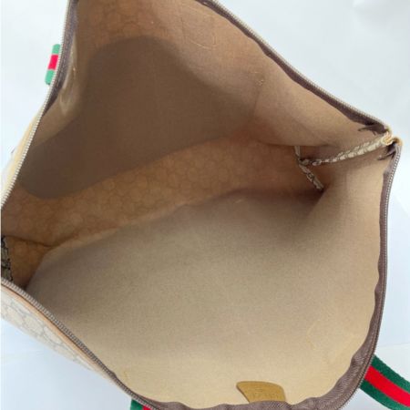  GUCCI グッチ グッチプラス　トートバッグ 　スライダー取れ ベージュ