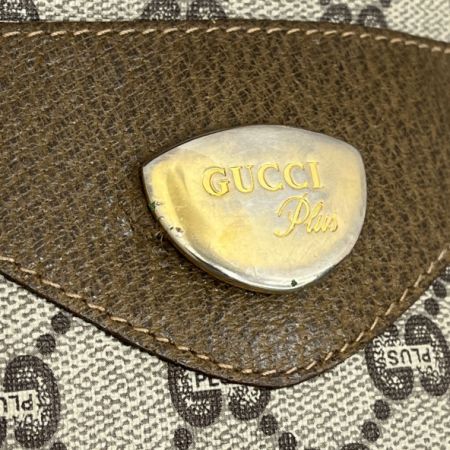  GUCCI グッチ グッチプラス　トートバッグ 　スライダー取れ ベージュ