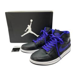 ◆◆ NIKE ナイキ スニーカー　AJ1 RETRO 86　JP30cm/US12 644490-014 ブラック×パープル Sランク