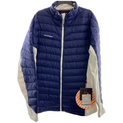 ◆◆ MAMMUT マムート MAMMUT　 マムート　ダウンジャケット　メンズ　XL　ライトダウン　ネイビー×ホワイト　タグ付き Flexdown IN Jacket ネイビー Aランク