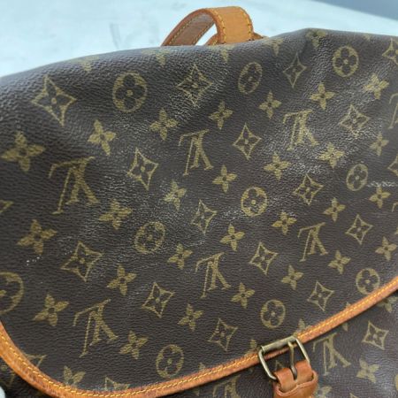 LOUIS VUITTON ルイヴィトン モノグラム ソミュール35 ショルダーバッグ M42254