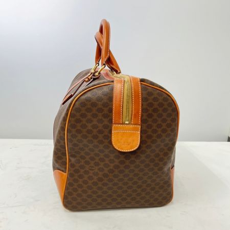 中古】 CELINE セリーヌ マカダム ボストンバッグ 50㎝ パドロック付