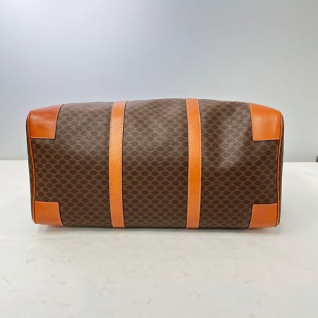  CELINE セリーヌ マカダム ボストンバッグ　50㎝　パドロック付　 ブラウン系