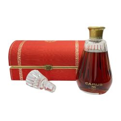 ◆◆ CAMUS カミュ カミュ CAMUS　カラフェ バカラ ブランデー コニャック　替え栓　箱付 Bランク 未開栓