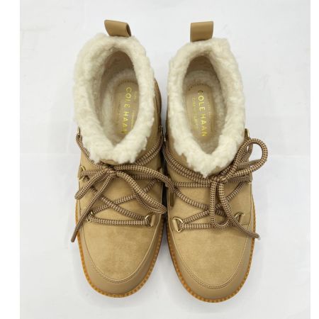  COLE HAAN コールハーン クラウドフィール ウォータープルーフ レース スノー ミニ 22.5cm W22245 ベージュ